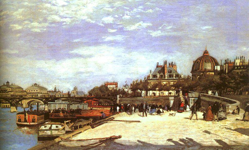 Pierre Renoir The Pont des Arts the Institut de France